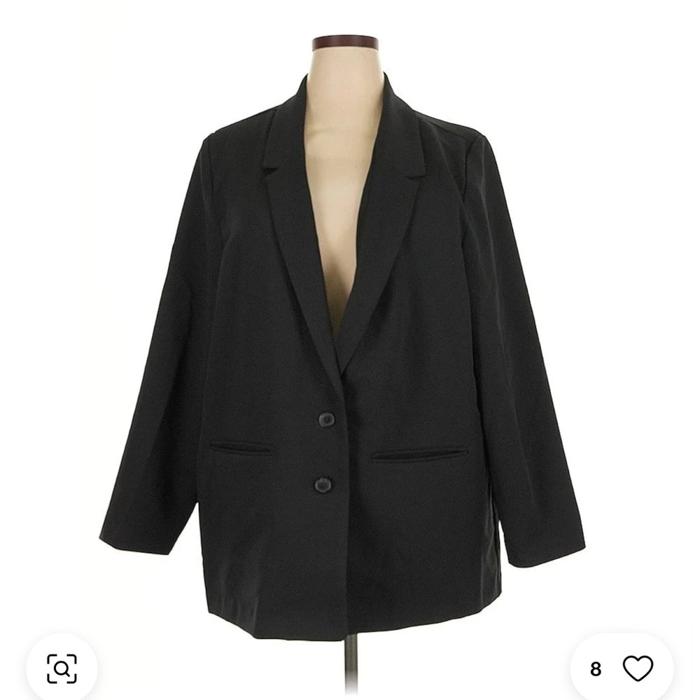 Old Navy Black Blazer Modern Relaxed Fit